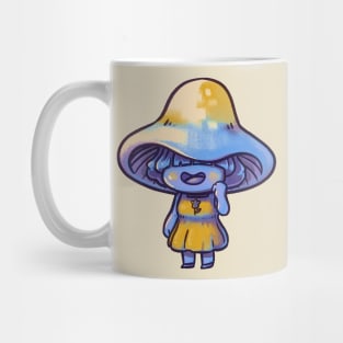 Fungus Friend - Elegant Blue Webcap Mug